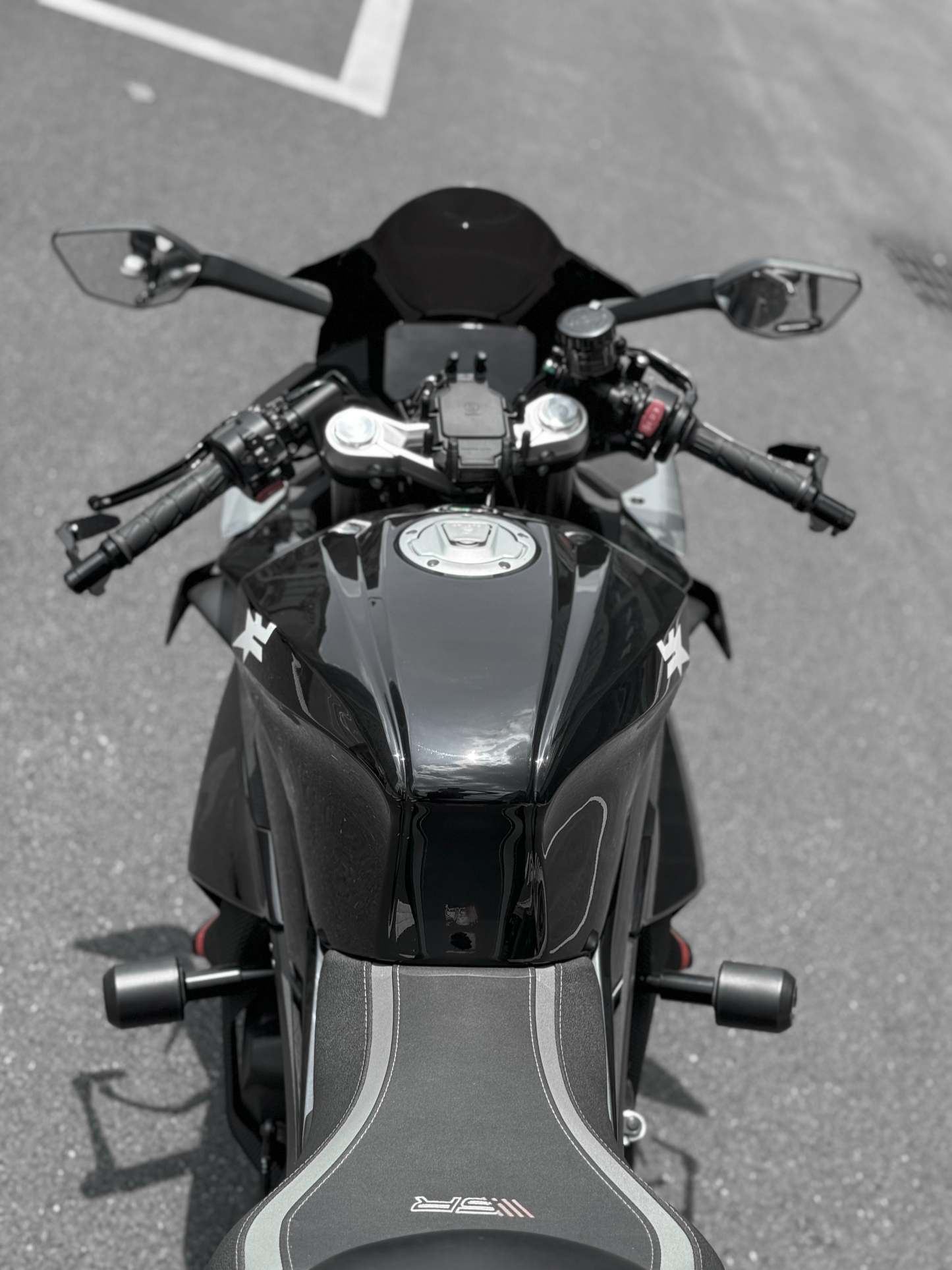 RCR FUEL TANK SHELL CFMOTO 450SR