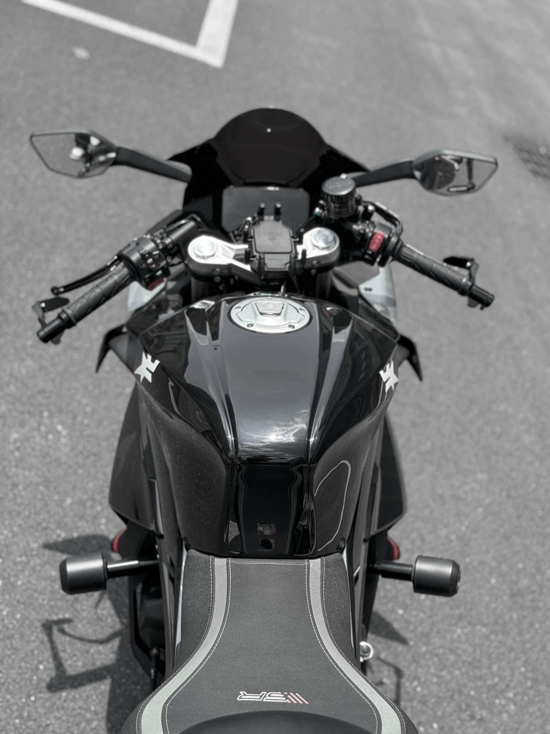 RCR FUEL TANK SHELL CFMOTO 450SR