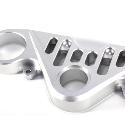 RCR Frosted Silver Top Triple Clamp For QJMOTOR SRK800RR & 600RS
