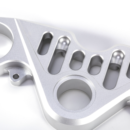 RCR Frosted Silver Top Triple Clamp For QJMOTOR SRK800RR & 600RS