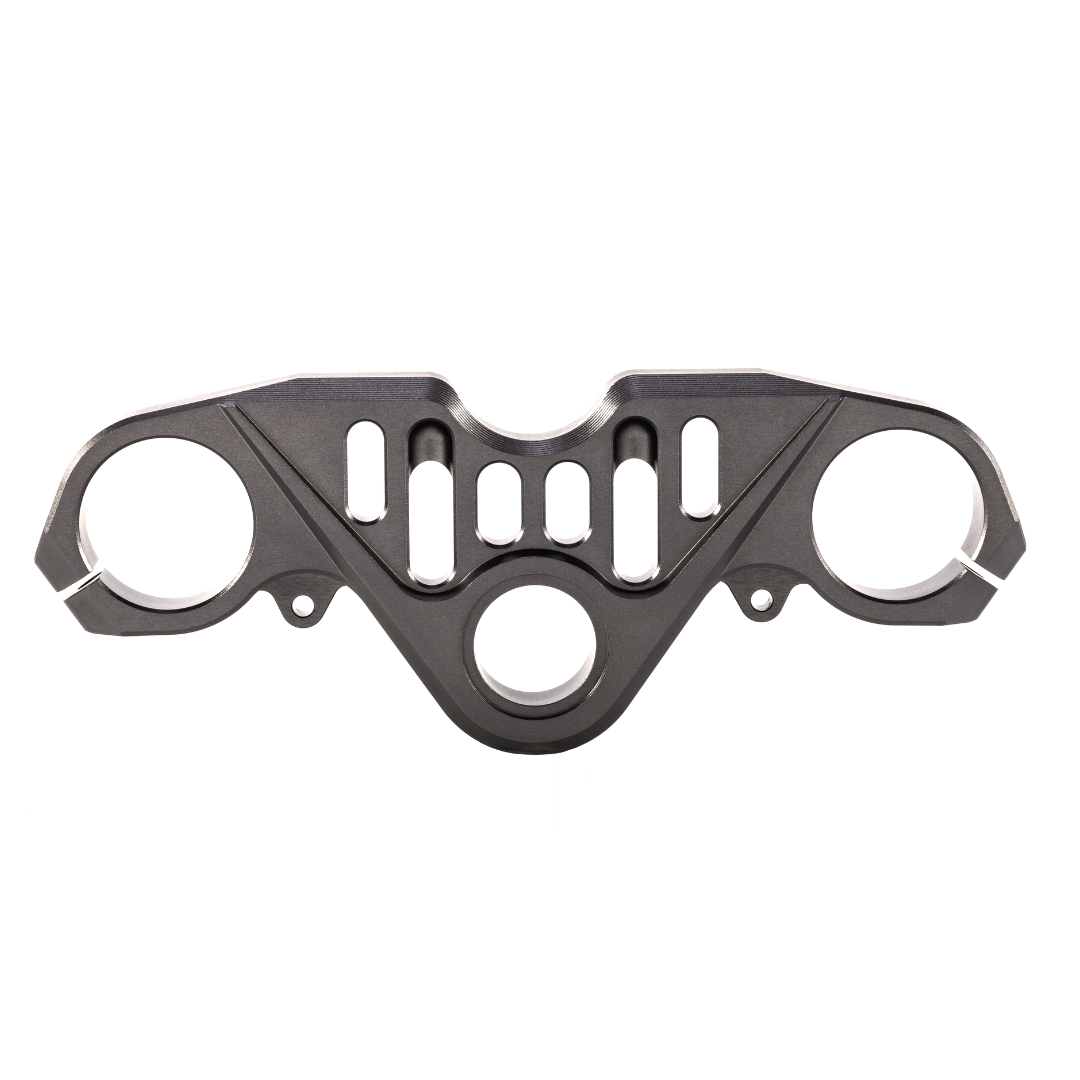 RCR Gunmetal Grey Top Triple Clamp For QJMOTOR SRK800RR & 600RS