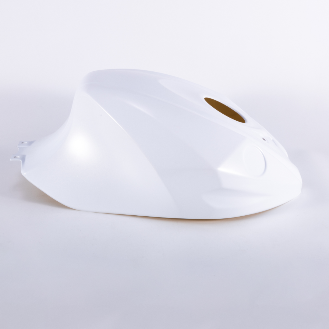 RCR Matte White Fuel Tank Shell For QJMOTOR SRK800RR