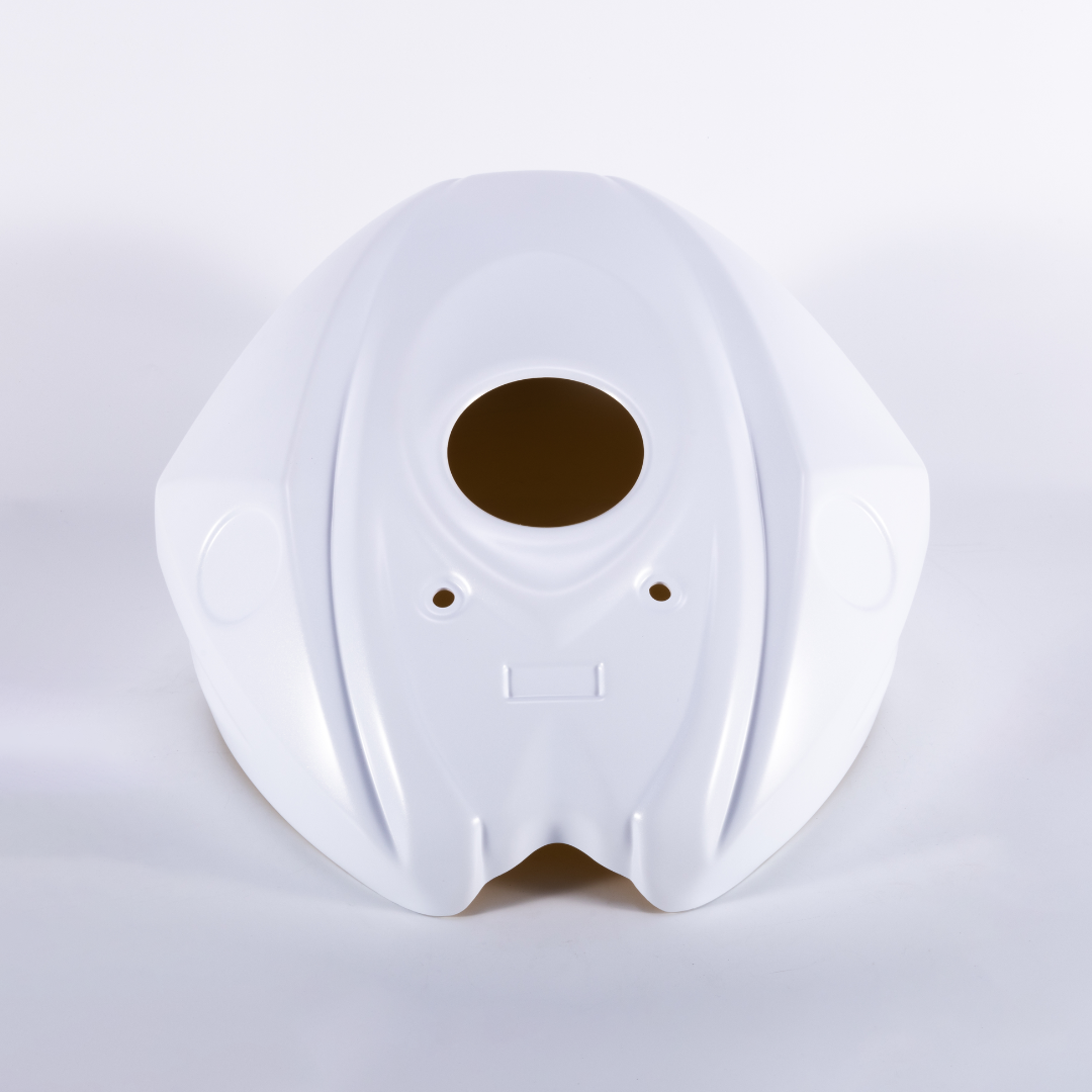 RCR Matte White Fuel Tank Shell For QJMOTOR SRK800RR