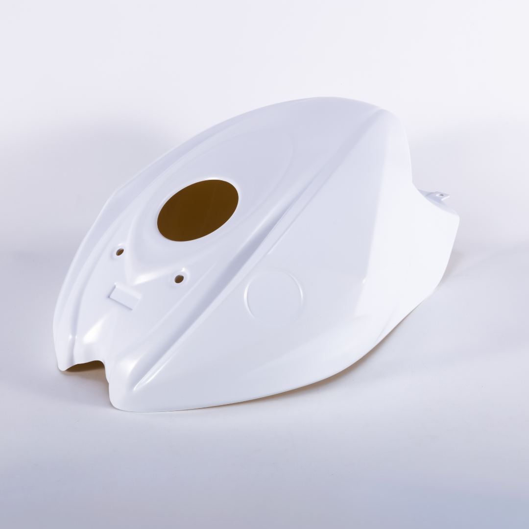 RCR Matte White Fuel Tank Shell For QJMOTOR SRK800RR