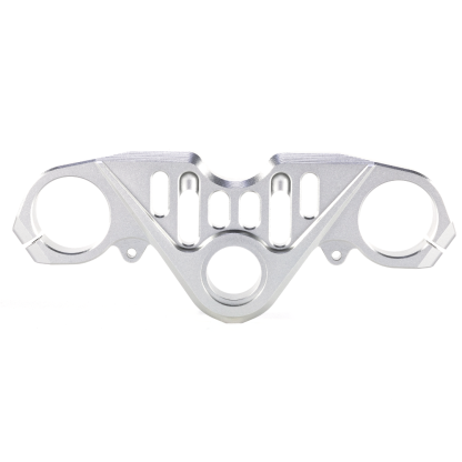 RCR Frosted Silver Top Triple Clamp For QJMOTOR SRK800RR & 600RS
