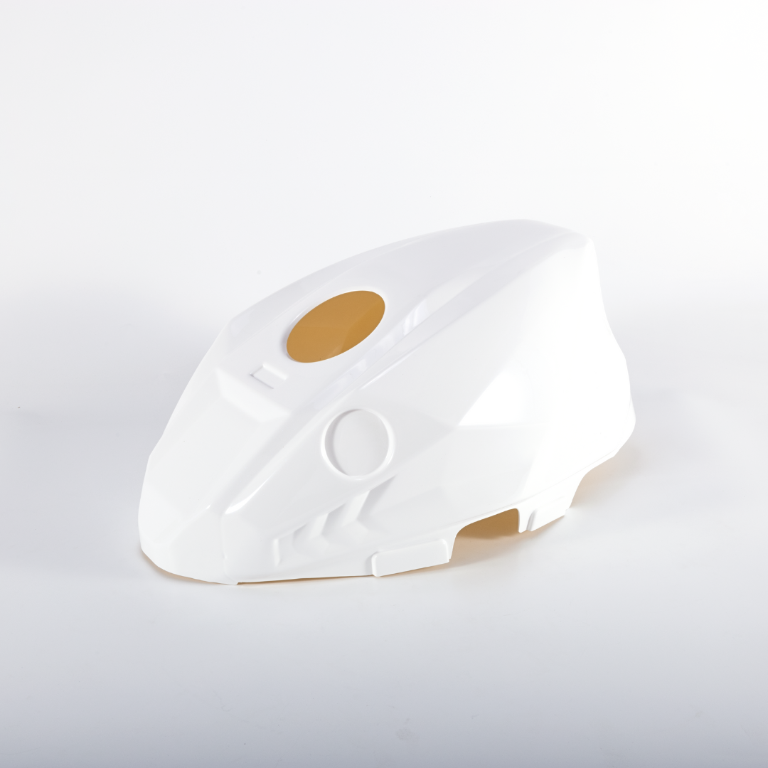 RCR Bright White Fuel Tank Shell For KAWASAKI ZR-4R/RR