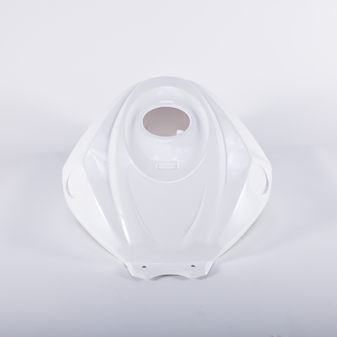 RCR Bright White Fuel Tank Shell For KAWASAKI ZR-6R