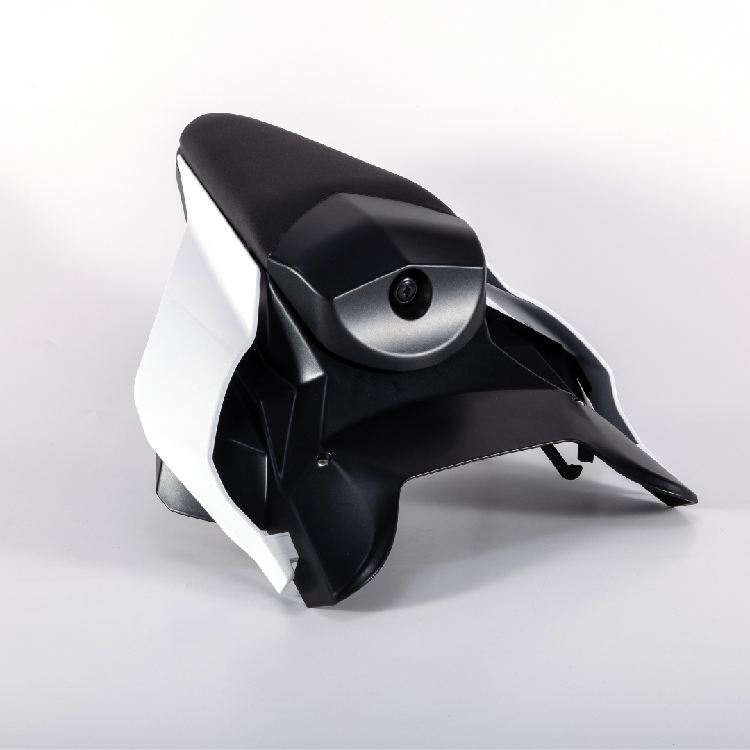 RCR Bright White Manned Version Tailstock Assembly For HONDA CBR650R