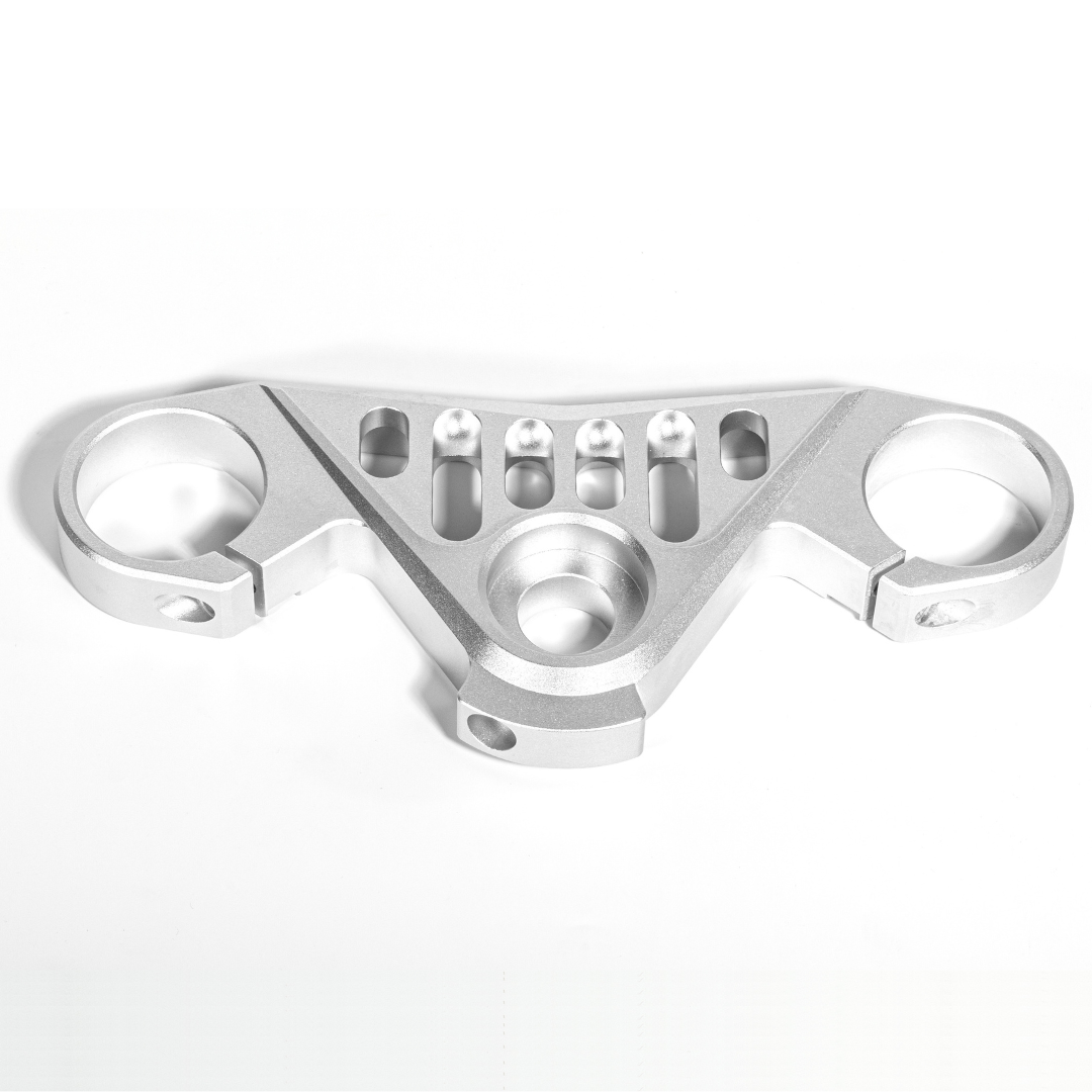 RCR Frosted Silver Top Triple Clamp For HONDA CBR650R