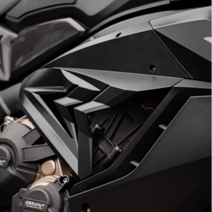 RCR Matte Black Engine Side Panel For HONDA CBR650R