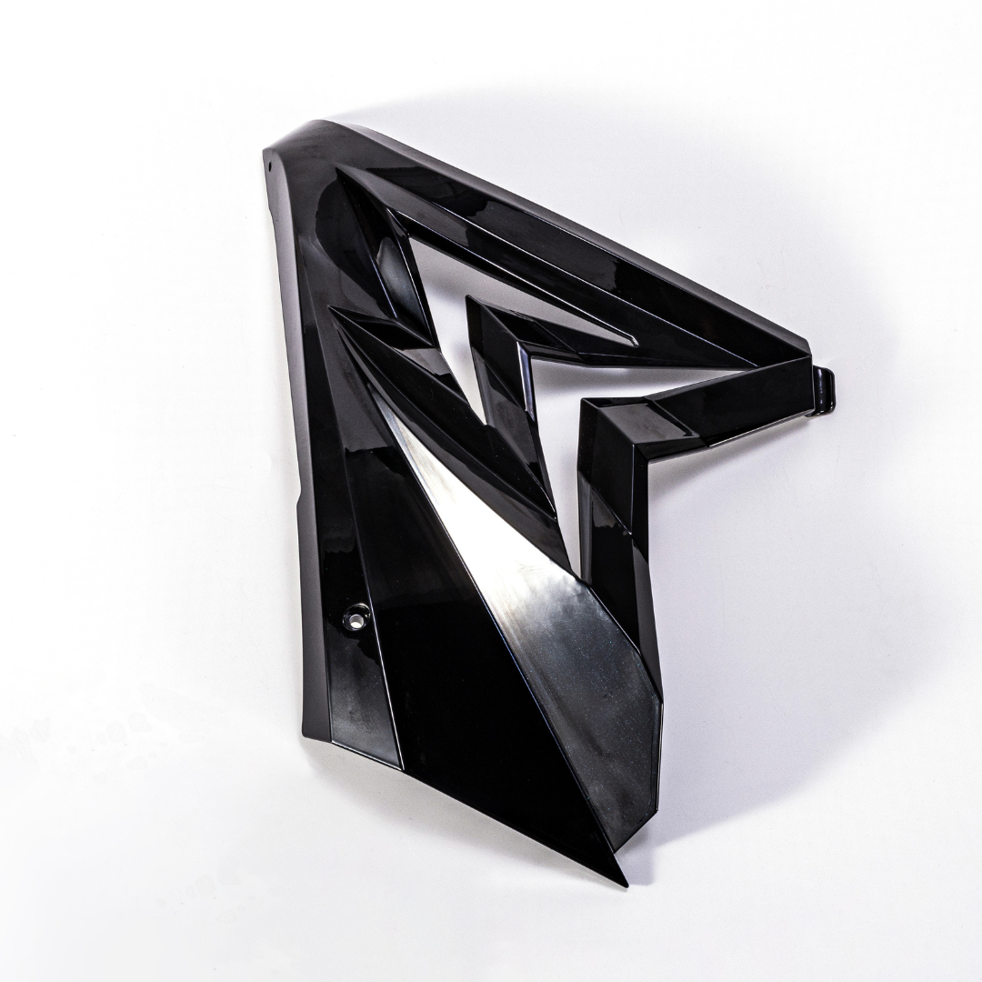 RCR Bright Black Engine Side Panel For HONDA CBR650R