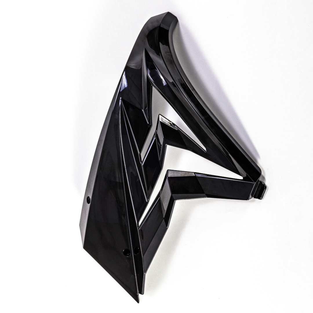 RCR Bright Black Engine Side Panel For HONDA CBR650R