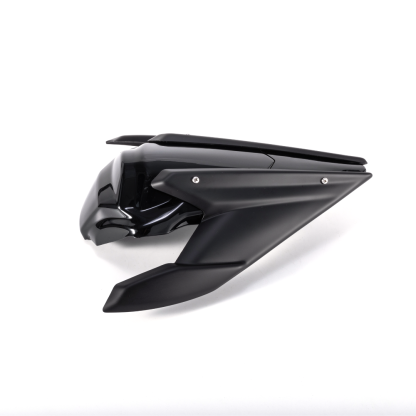 RCR Bright Black Rear Seat For QJMOTOR SRK600RS（Matte Black Rear Wing）