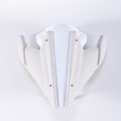 RCR Bright White Rear Seat For QJMOTOR SRK600RS（Beige Rear Wing）