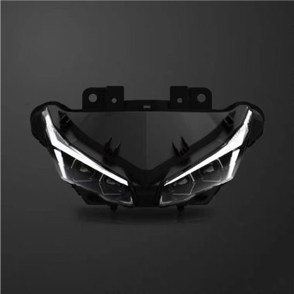 RCR LED Lens Kit for CBR650R and CBR500 Headlight Upgrade, Non-Destructive Installation Motorcycle Light Assembly