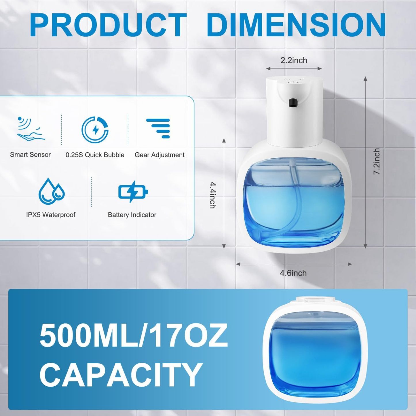 Laromax™ Automatic Soap Dispenser 