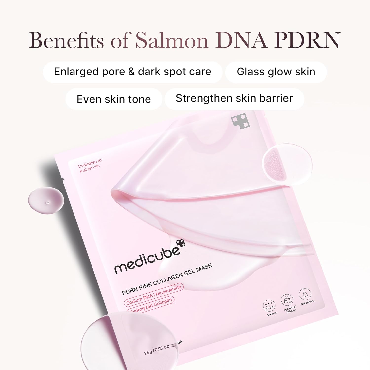 Pink Deep Collagen Gel Mask