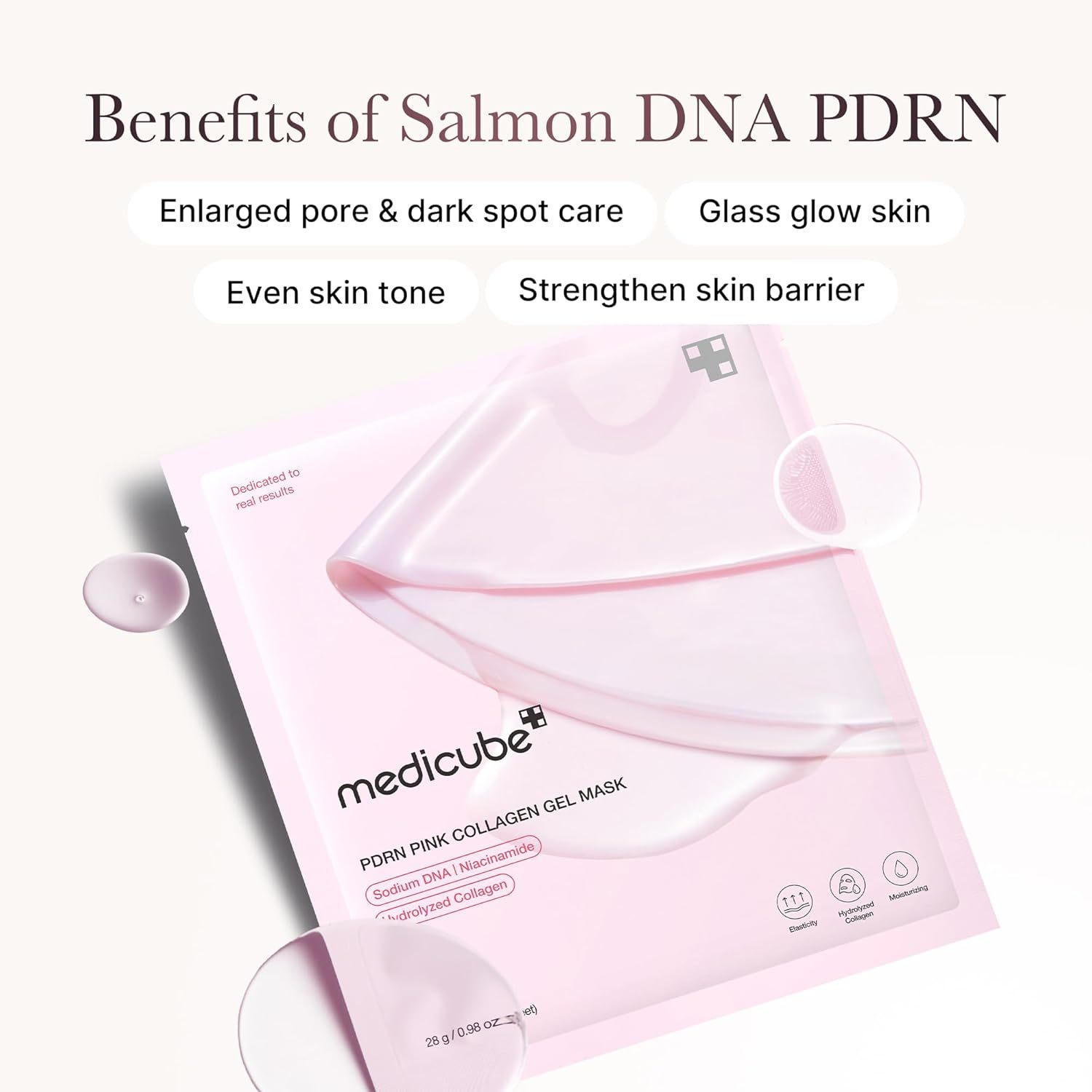 Pink Deep Collagen Gel Mask
