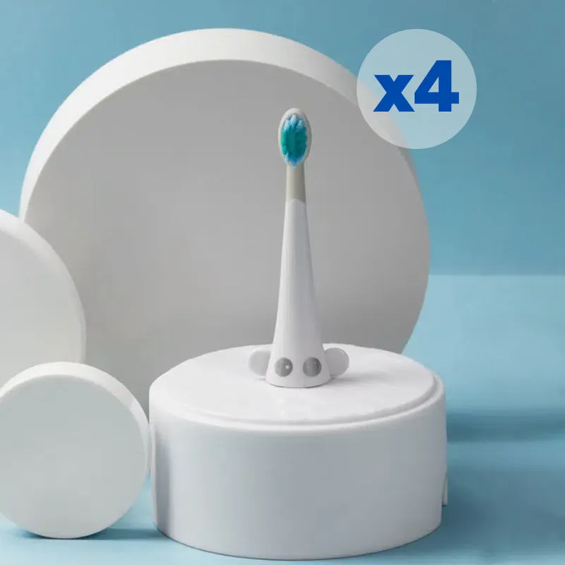 Replaceable electric brush heads for kids – 4 pieces