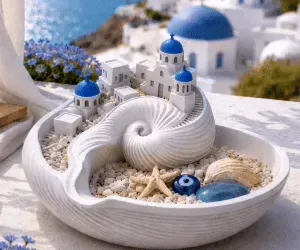  Santorini Catchall Bowl