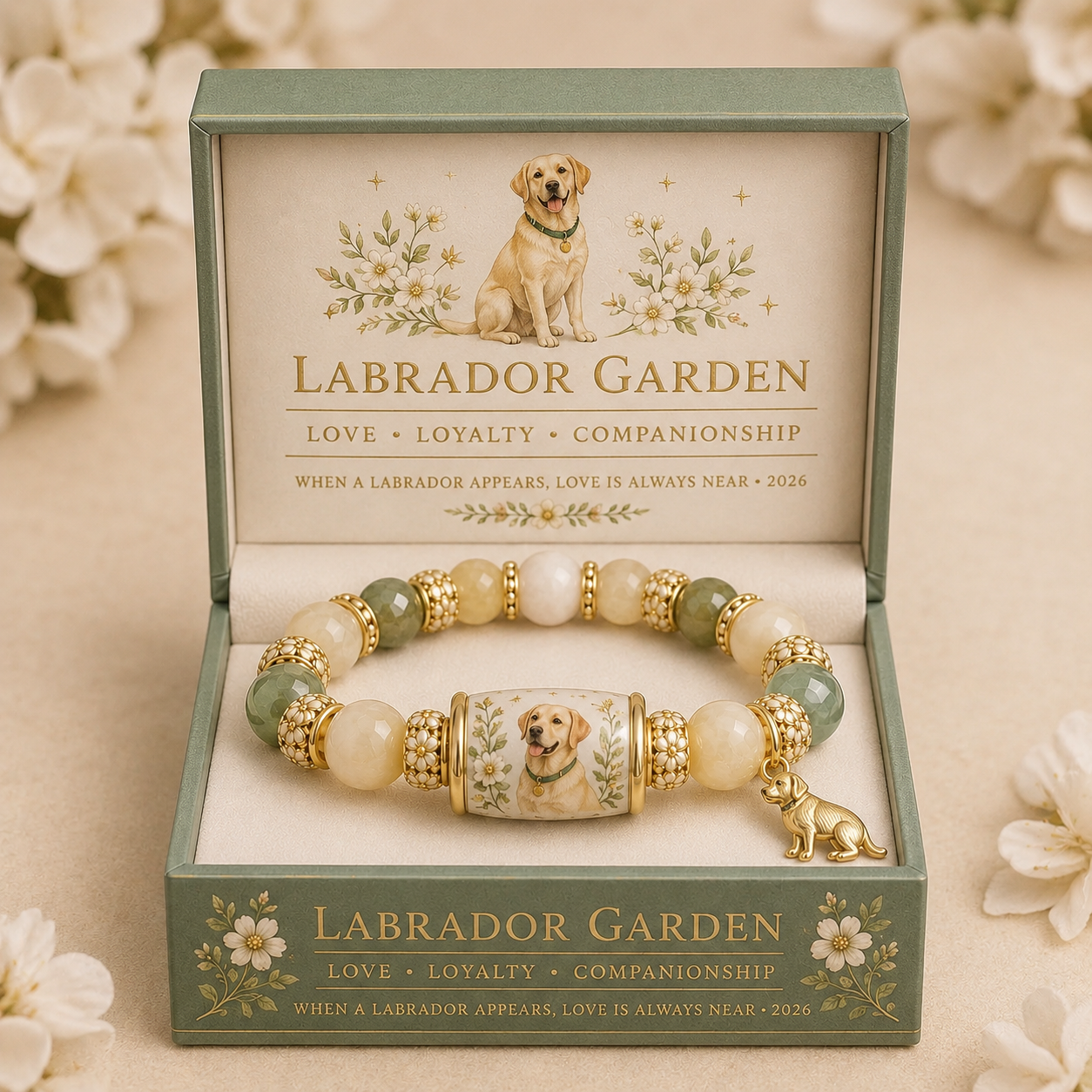 🔥UP TO 49% OFF🐕‍🦺 Labrador Garden™ Charm Bracelet