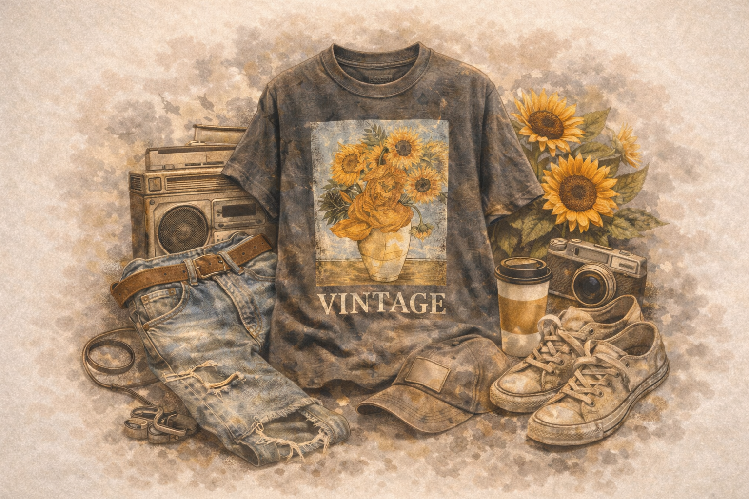 Washed Vintage Tees