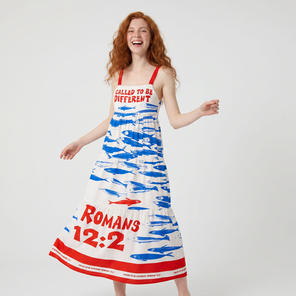 Called To Be Different Romans 12:2 Christian Maxi Dress
