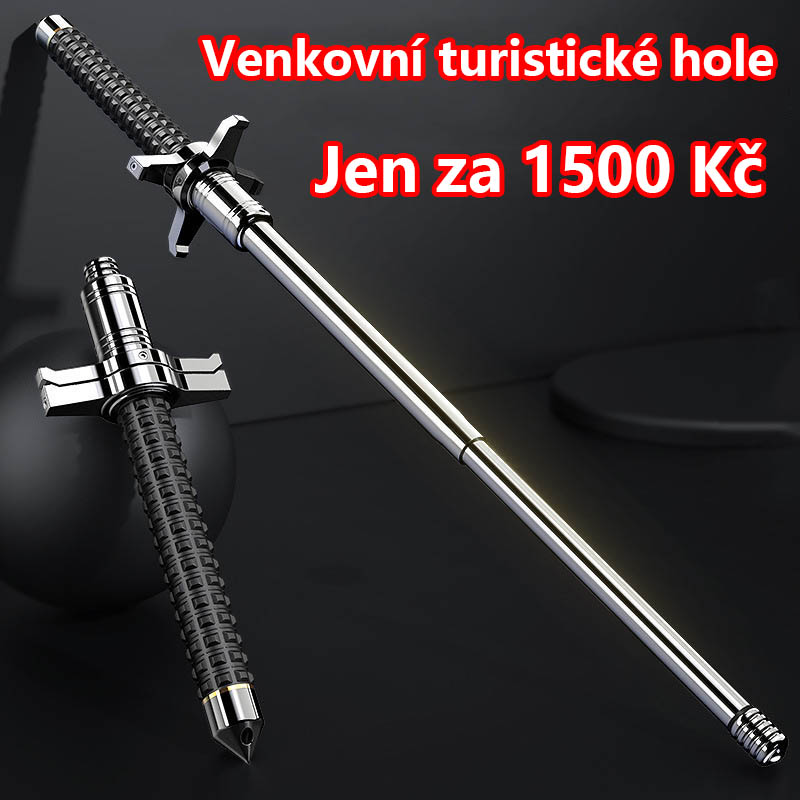 (Stahovací) taktické turistické hole, které milují outdooroví nadšenci