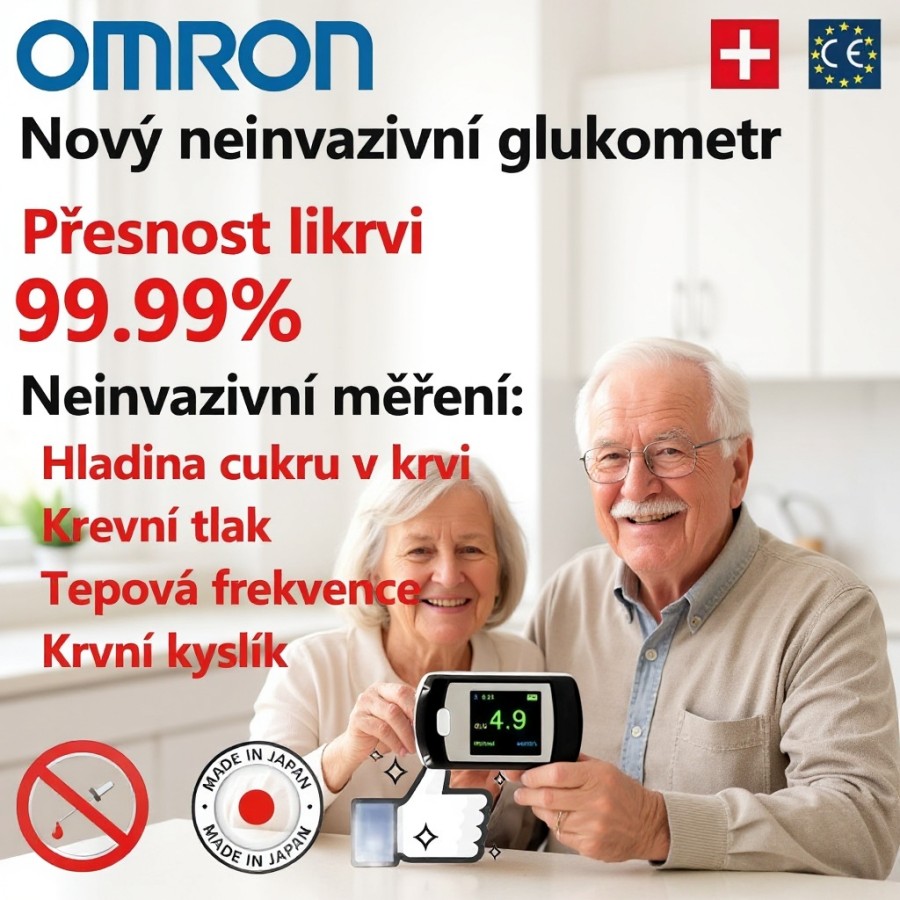 [Certifikace EU] Neinvazivní glukometr nové generace z roku 2026 (rychlé měření za 3 sekundy, přesnost 99,99 %) 🔥