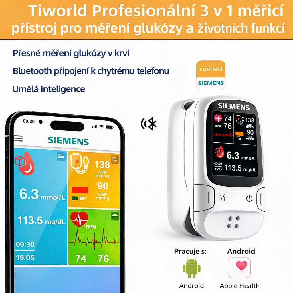 2026🔥 Siemens™ uvádí nový neinvazivní chytrý glukometr 🔥Vyrobeno v USA🔥