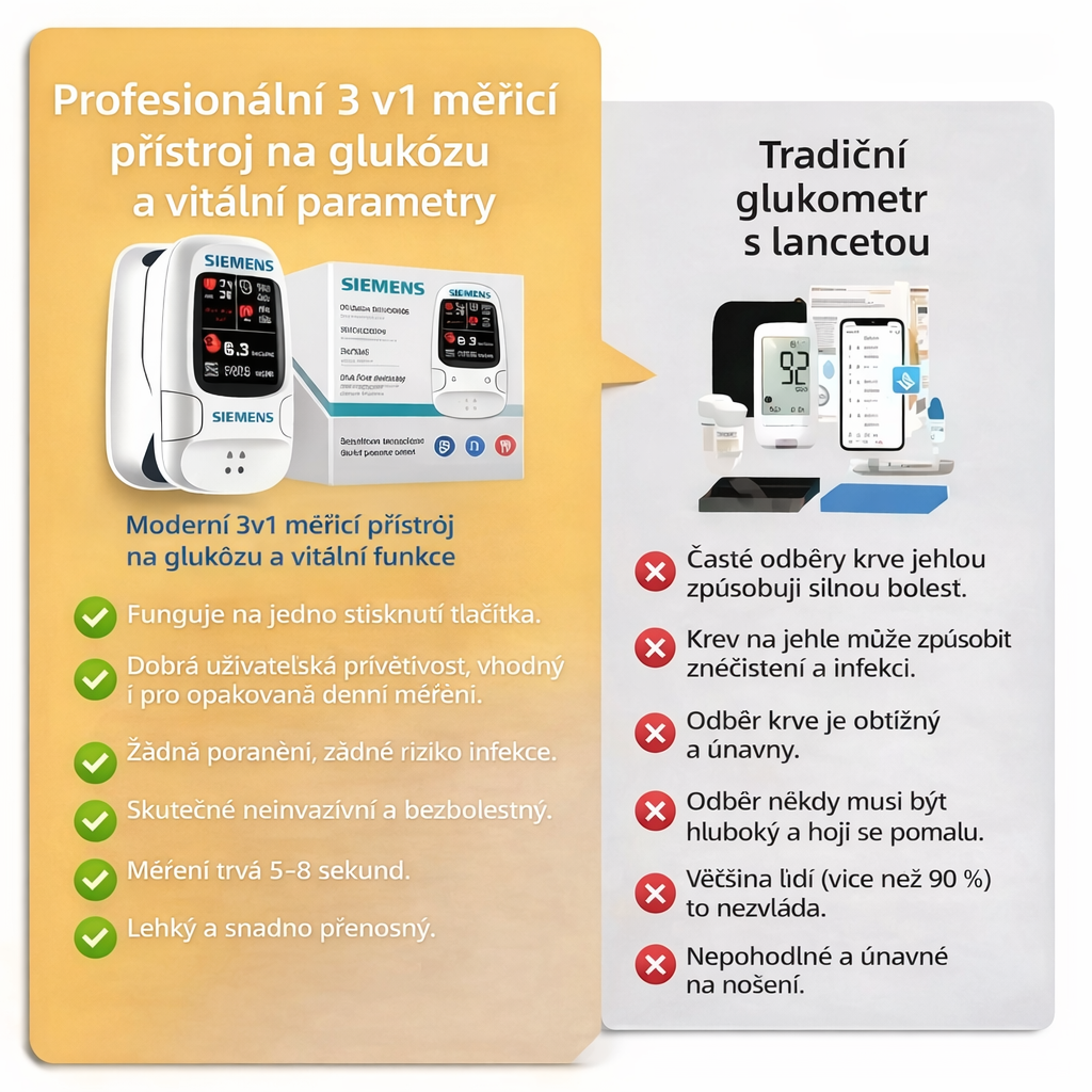 2026🔥 Siemens™ uvádí nový neinvazivní chytrý glukometr 🔥Vyrobeno v USA🔥