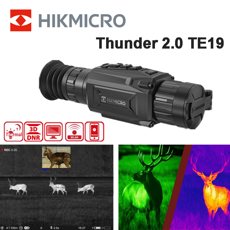【Tempo limitado: 50% de desconto!】 HIKMICRO THUNDER PRO TE19C 2.0 Dispositivo de Termovisão