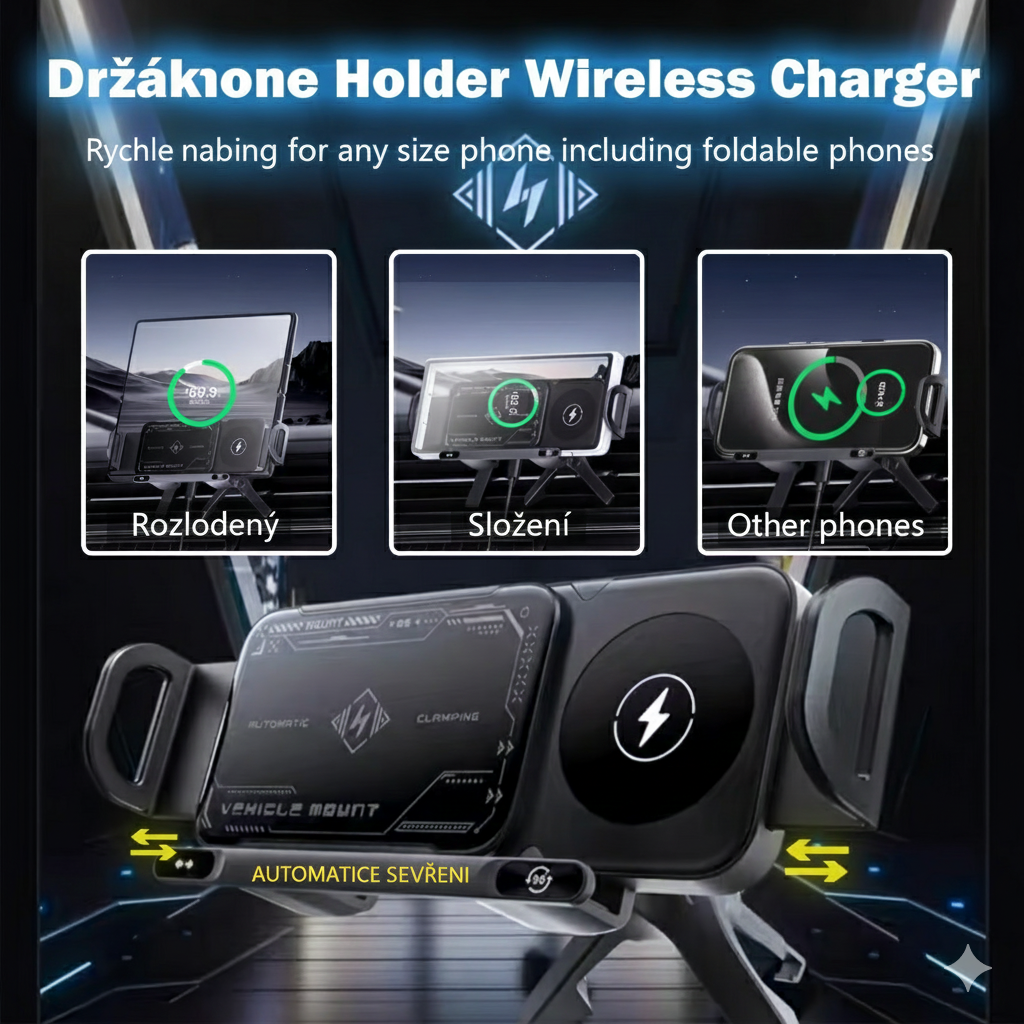 Revoluce v nabíjení v autě: Inteligentní rotace a 15W výkon