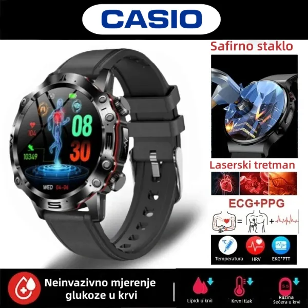 ⌚ ⌚[Uvezeno iz Japana] Pametni sat nove generacije za 2025. - kombinira napredne značajke i sveobuhvatno praćenje 🔥🔥