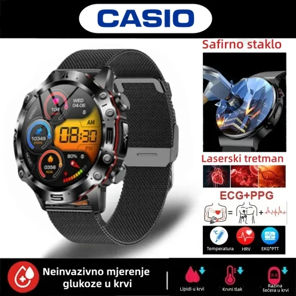 ⌚ ⌚[Uvezeno iz Japana] Pametni sat nove generacije za 2025. - kombinira napredne značajke i sveobuhvatno praćenje 🔥🔥