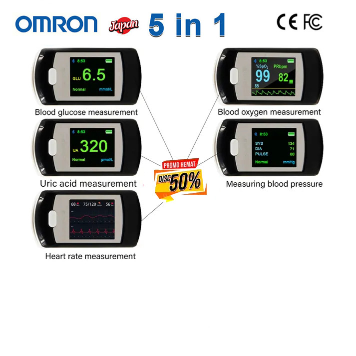 🔥🔥Omron neinvazivni mjerač glukoze u krvi (mjerenje za 5 sekundi, točnost 99%)