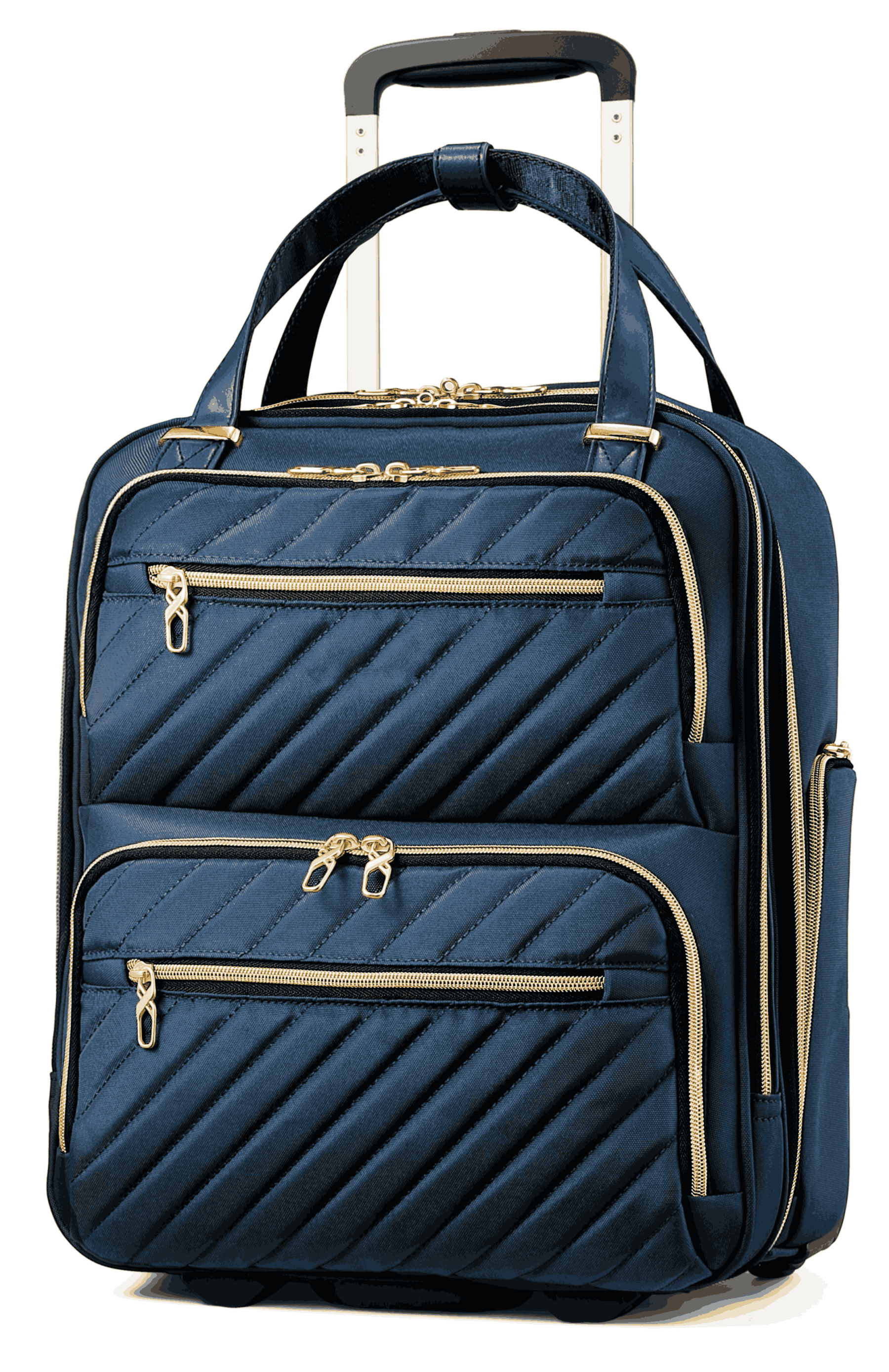 YOETEY Underseat Carry on Luggage - Softside Lightweight Suitcase with Wheels for Adult Trip 16 inch