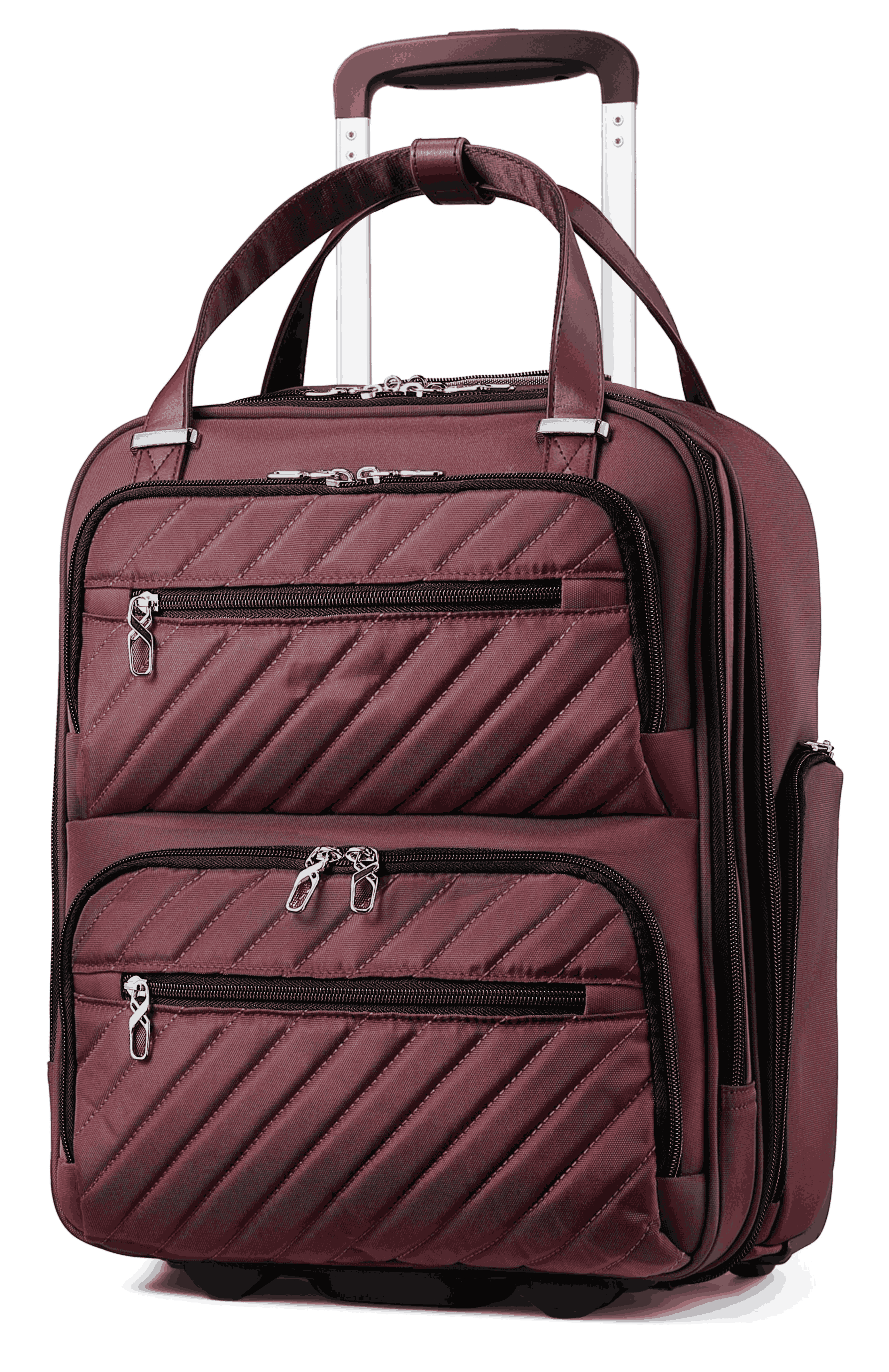 YOETEY Underseat Carry on Luggage - Softside Lightweight Suitcase with Wheels for Adult Trip 16 inch