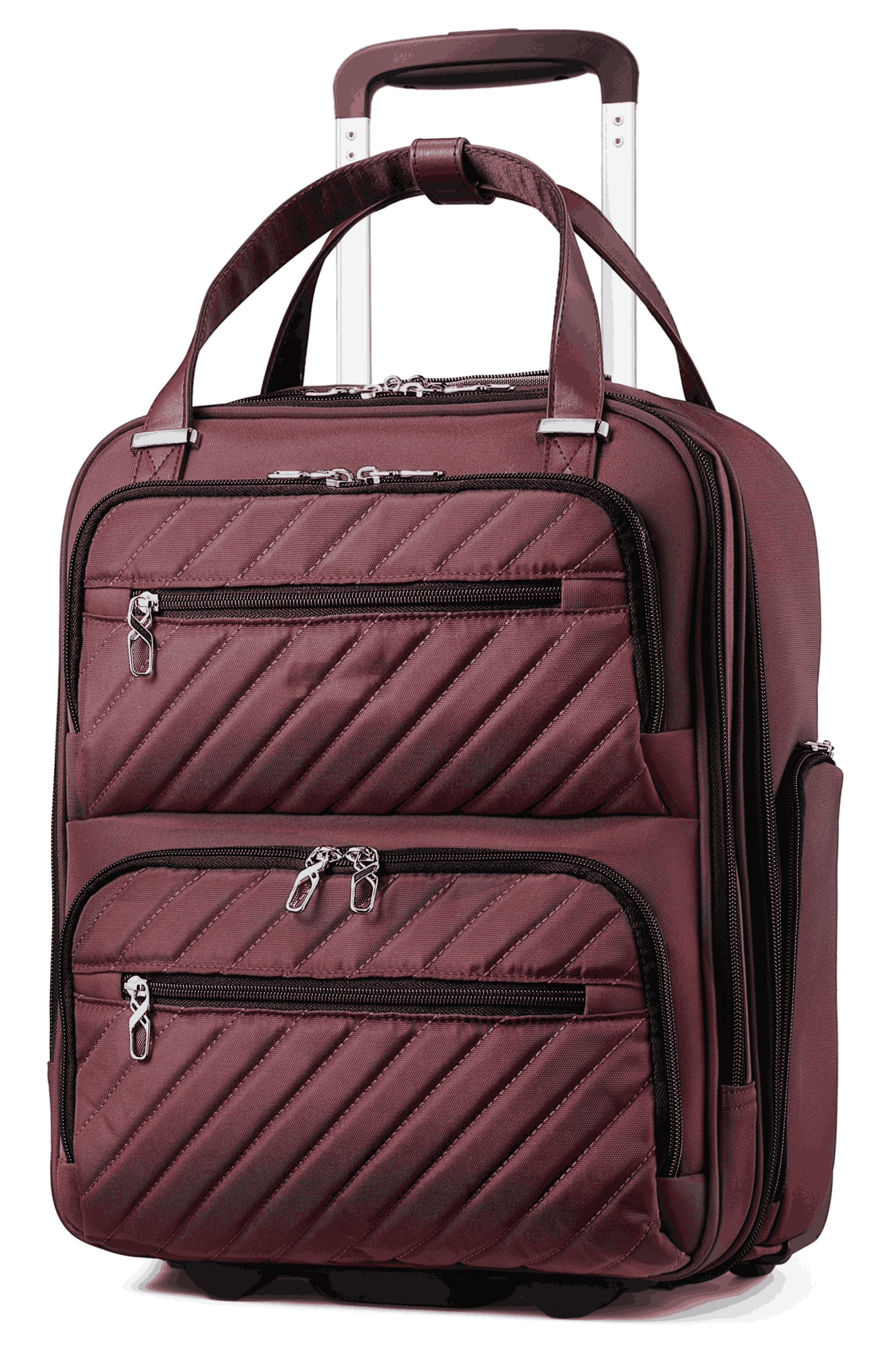 YOETEY Underseat Carry on Luggage - Softside Lightweight Suitcase with Wheels for Adult Trip 16 inch