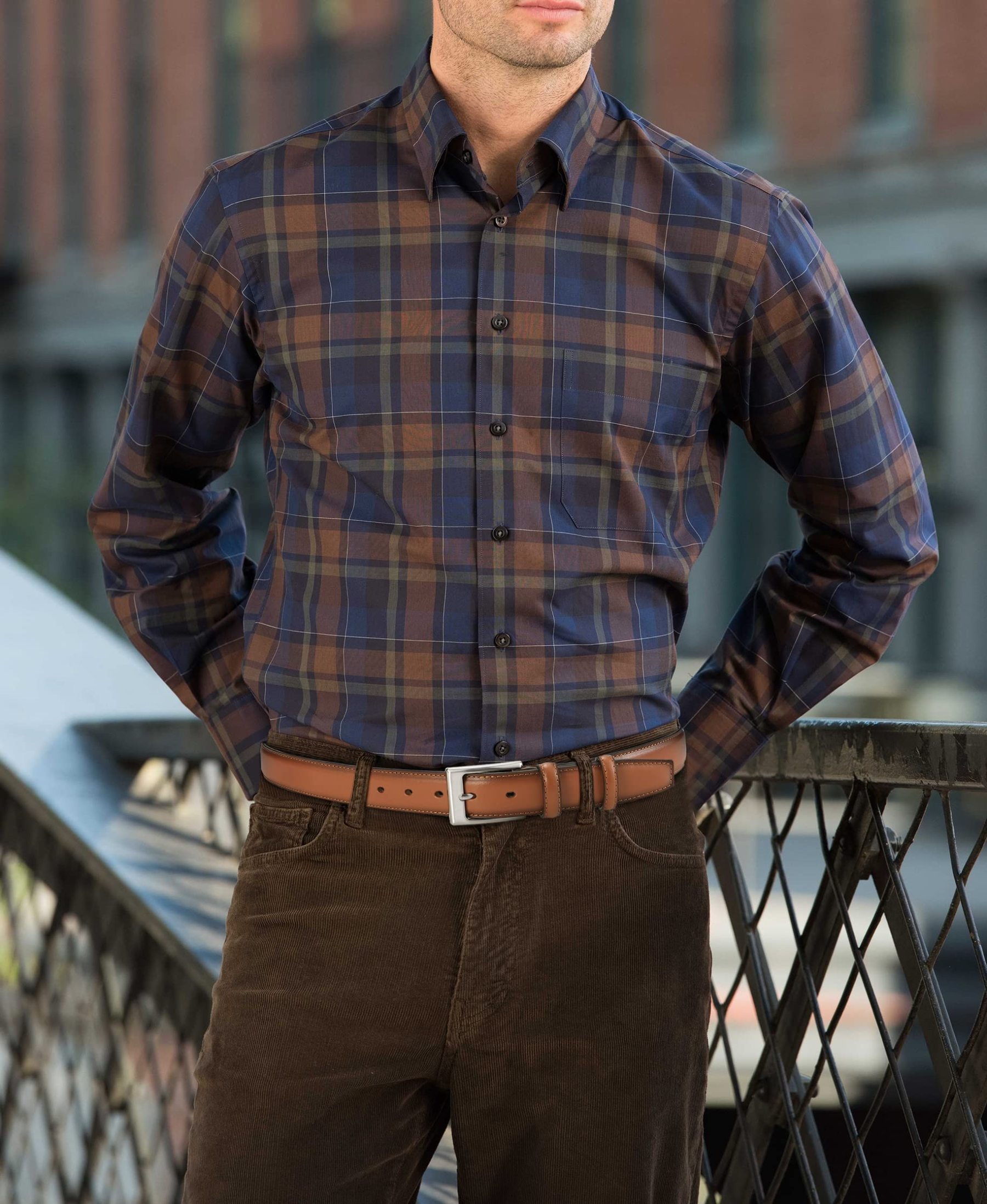 YOETEY Mens Belt Leather Belt, Classic Belt for Dress Casual 1 1/8" - Perfect Companion to Mens Shoes