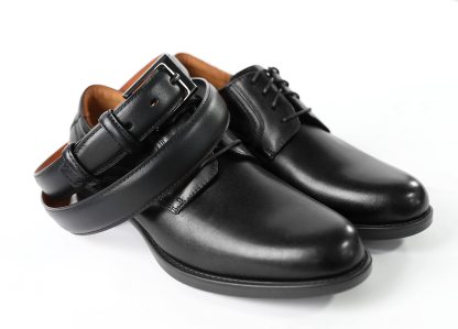 YOETEY Mens Belt Leather Belt, Classic Belt for Dress Casual 1 1/8" - Perfect Companion to Mens Shoes