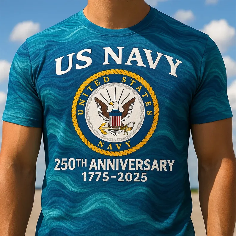 U.S. Navy 250th Anniversary T-shirt