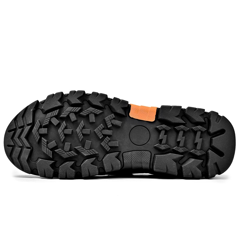 ⏰Promotion - 50% OFF🔥 Men's Wide Toe Slip-On Leather Loafers | Arch Support & Anti-Collision Outdoor Shoes