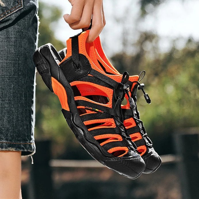 Men Orthopedic Sandals Quick-drying Hollow-out For Summer