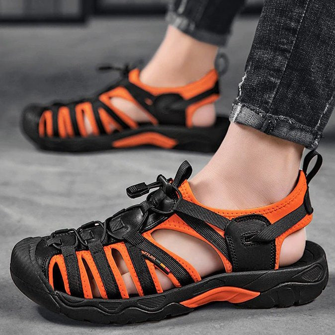 Men Orthopedic Sandals Quick-drying Hollow-out For Summer