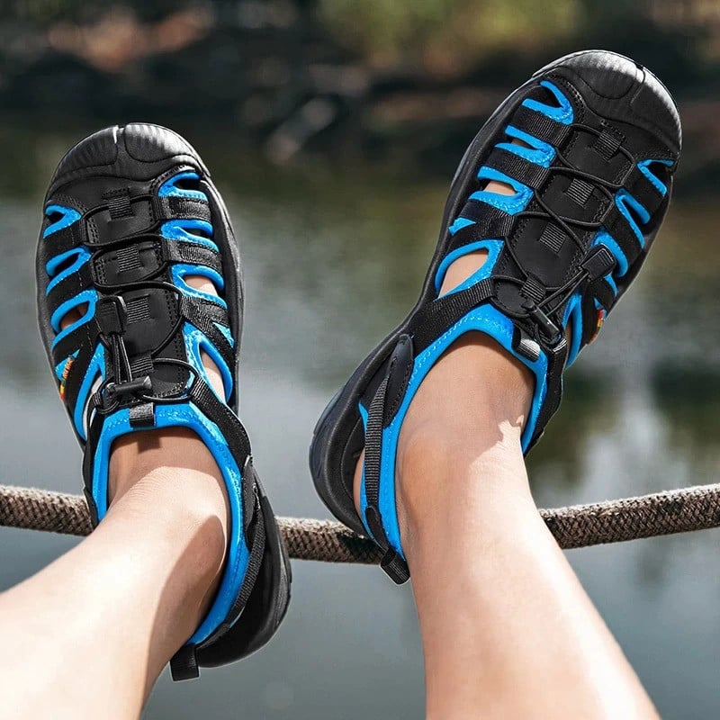 Men Orthopedic Sandals Quick-drying Hollow-out For Summer