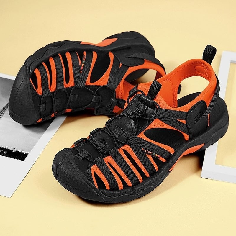 Men Orthopedic Sandals Quick-drying Hollow-out For Summer