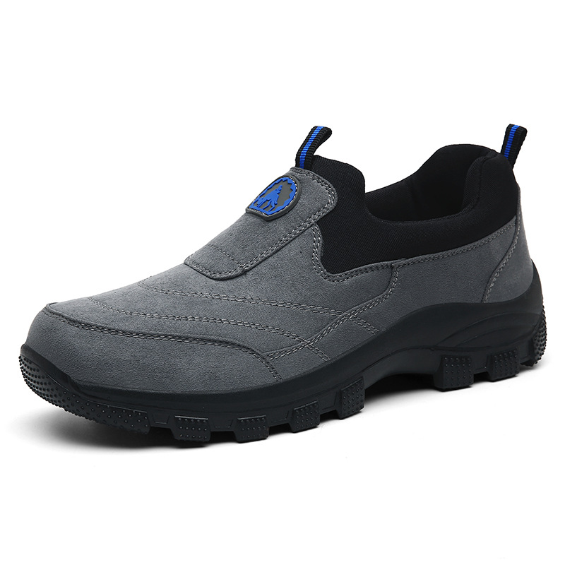 Men's Comfy Orthopedic Support Non-Slip Hiking Shoes Waterproof Breathable Therapeutic Shoes