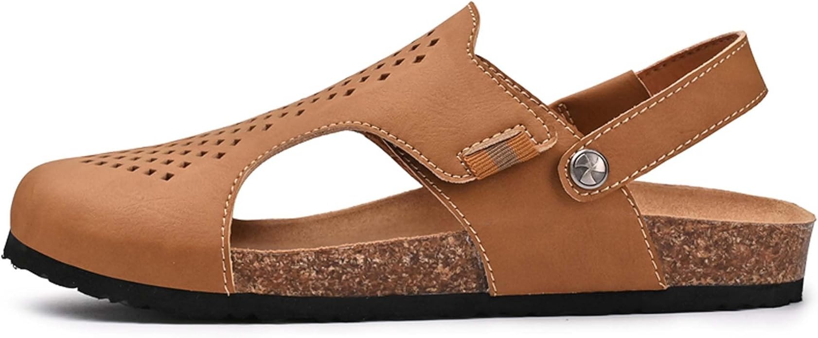 Men's leather Orthopedic sandals