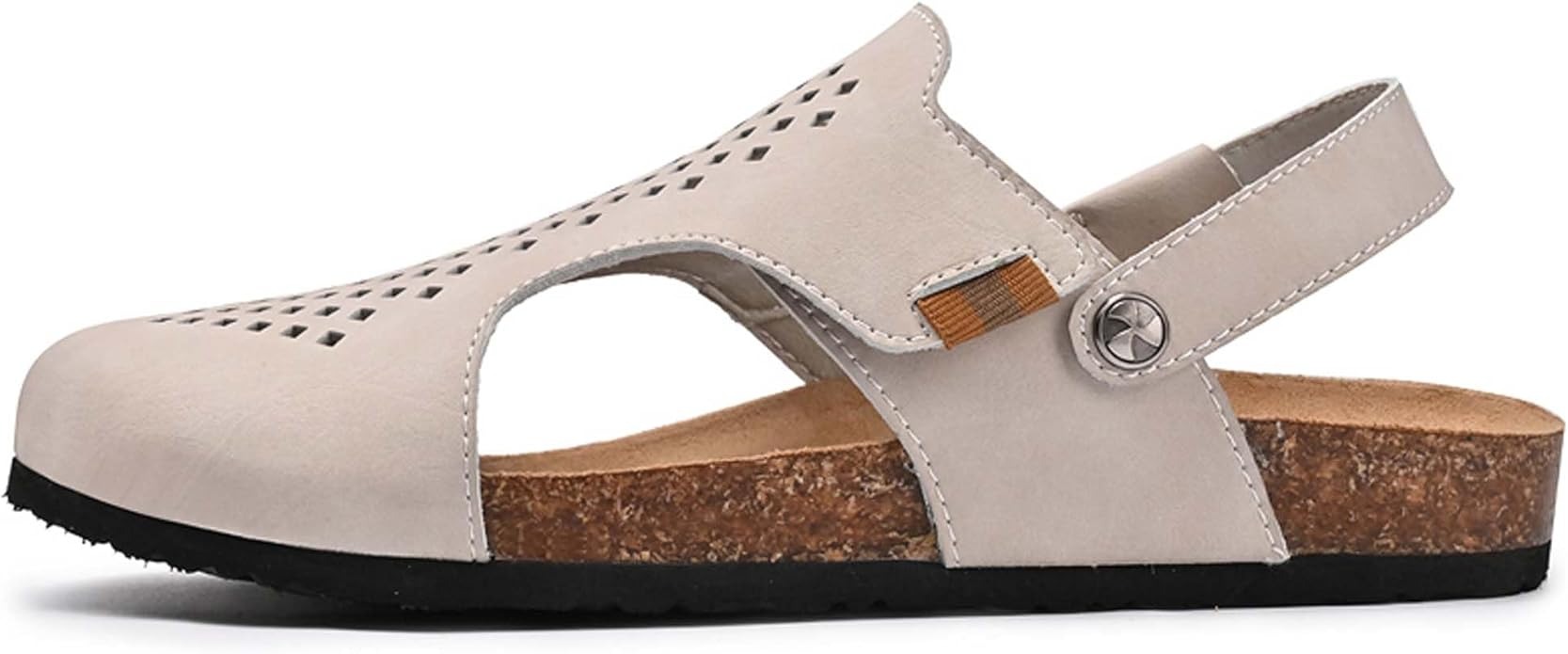 Men's leather Orthopedic sandals